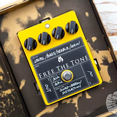 Free The Tone QA-2 Quad Arrow High Dynamic Range Distortion w/ Box & Instructions image 9