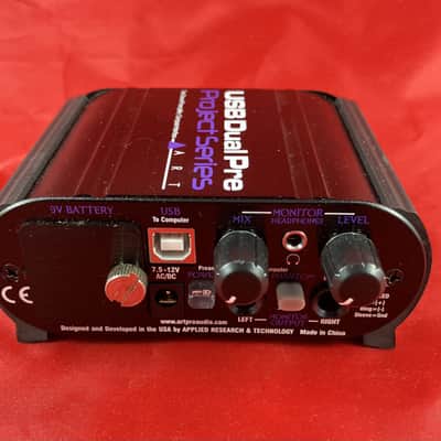 ART USB Dual Pre USB Audio Interface 2-Channel Mic Preamp Unit Only image 5