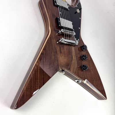 Evil Instruments (Claudio Sanchez) Presents: “The Jackhammer” - Walnut (In partnership with Dunable Guitars) image 4