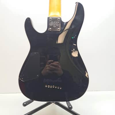 Schecter SGR C-7 7-Strings Electric Guitar (China) 2000's - black image 2