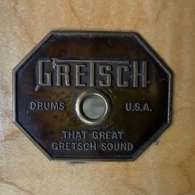 Gretsch - Maple - Stop Sign Badge 24, 13, 16 image 10