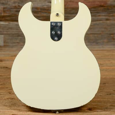 Greco Hollow Body White Late 1960s image 3