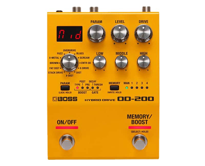 Boss OD-200 Hybrid Drive Pedal image 1