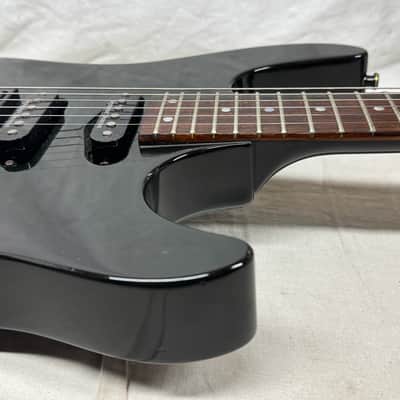 Hamer USA Chaparral Guitar with Case - Black - headstock repaired! image 15