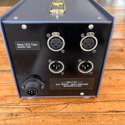 Neve 1272 Dual Mic Preamps. In Custom-built Chassis by Raw State 1272 vintage - Grey image 3