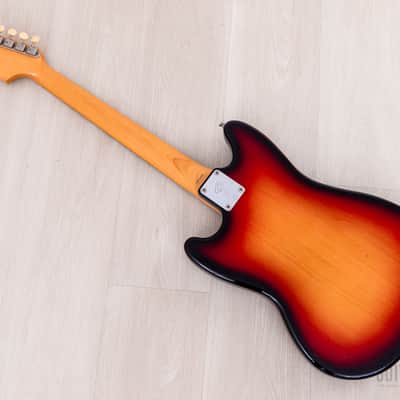 1997 Fender Mustang MG69-65 Sunburst '70s-Spec Non-Catalog Finish, Japan CIJ image 12