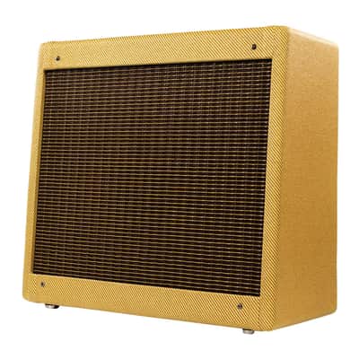 Mojotone Fender Tweed Pro Style 1x15 Combo Guitar Amp Cabinet With Lacquered Tweed Finish image 1