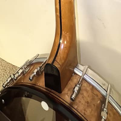 1920'S May Bell / Slingerland 19 Fret Tenor Banjo "RESTOMOD" W/ Orig Hard Case image 10