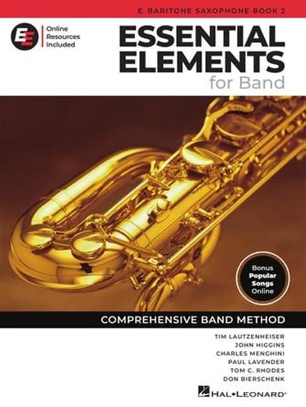 Essential Elements for Band – Eb Baritone Sax Book 2 with EEi image 1