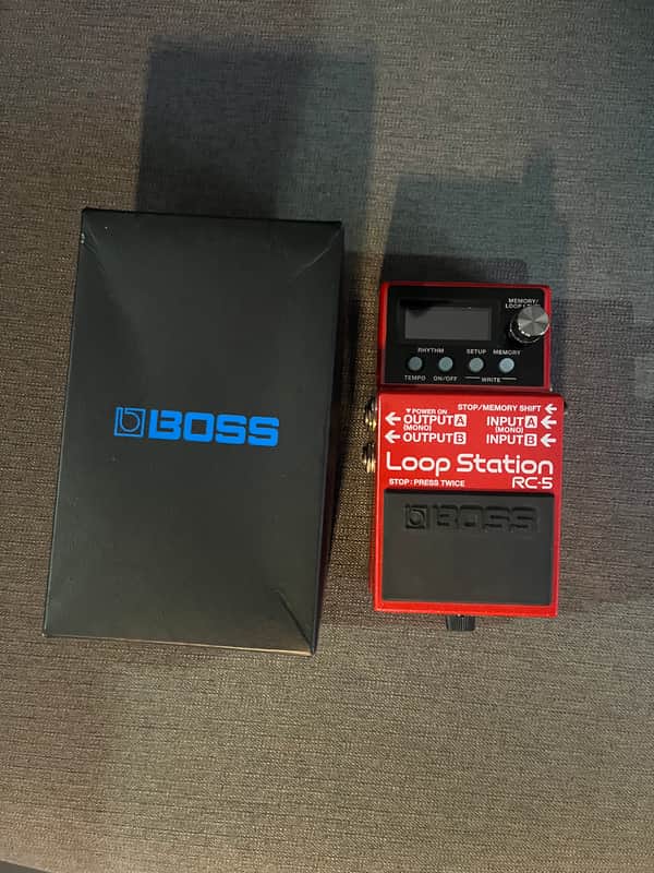 Boss RC-5 Loop Station 2020 - Present - Red image 1