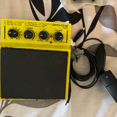 Roland SPD::One Kick Digital Percussion Pad 2010s - Yellow image 2