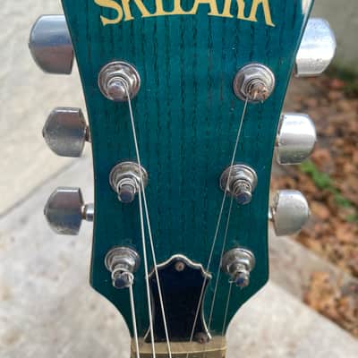 Matsumoku Skylark delux model 857-2588 made in Japan 1981- Transparent green image 3