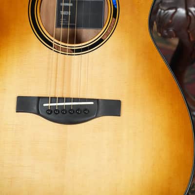 *New 2026 Model* Yamaha TAS3C-SBD Sitka/Mahogany Sandburst Concert Guitar w/the NEWEST TransAcoustic System #0165 image 3