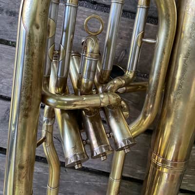 *Half Price* Besson 787 3 Valve Euphonium 1949 “50 Medals Of Honour” with Dennis Wick 4am Mouthpiece SER# 144787 image 17
