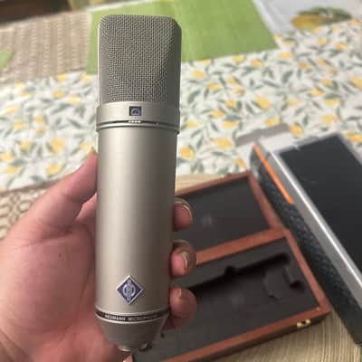 Neumann U 87 Ai Large Diaphragm Multipattern Condenser Microphone 1986 - Present - Nickel image 8