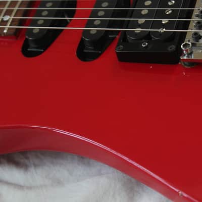 1986 Hamer USA Chaparral Electric Guitar - Red Finish - Rare Mini Toggle Pickup Selectors image 5