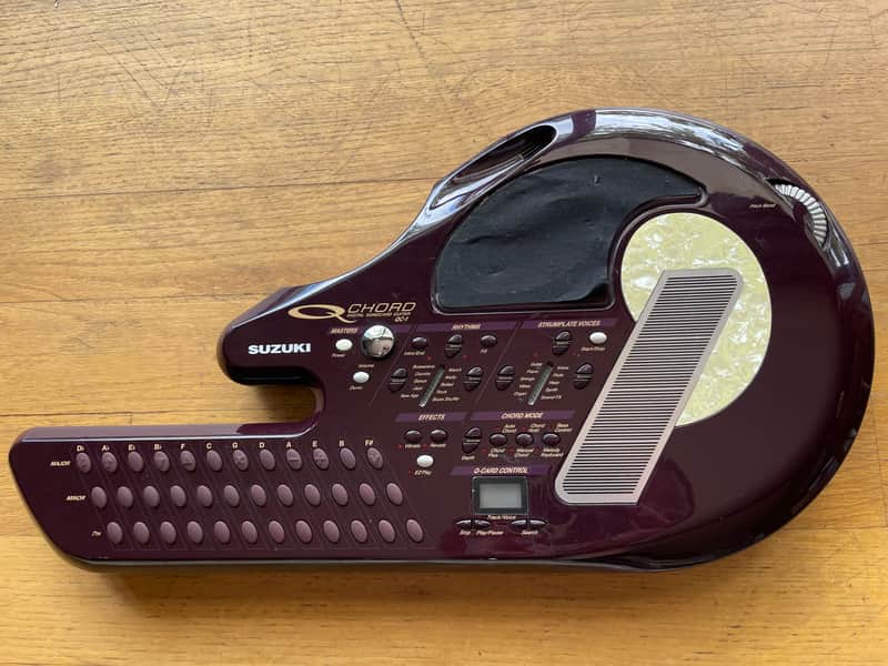 Suzuki QC-1 QChord 2001 - Gloss Burgundy / Wine Red with Chrome & Pearloid Accents image 1