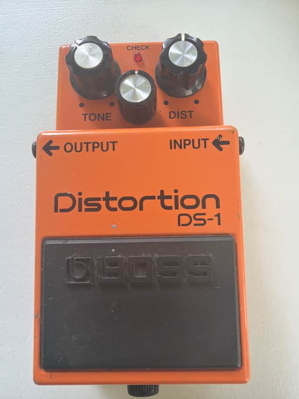 Boss DS-1 Distortion (Silver Label) 1994 - Present - Orange image 1