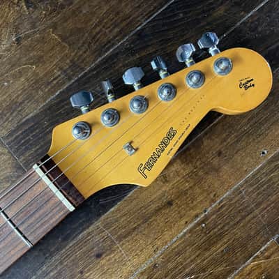 Fernandes The Revival Stratocaster Electric Guitar MIJ Japan Sunburst image 8