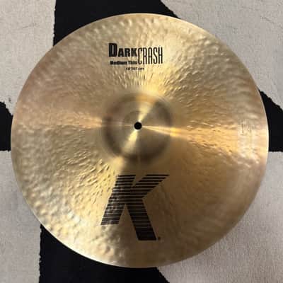 Zildjian 18" K Custom Dark Crash Cymbal 1995 - Present - Traditional image 1