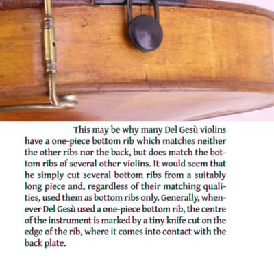 A Violin By Giuseppe Guarneri del Gesu, 1715, Cremona, Italy Bild 14