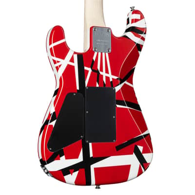 EVH Stripe Series RBS Red/Black Stripes - Electric Guitar image 6