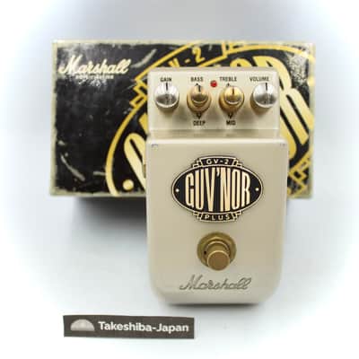 Marshall GV-2 Guv'nor Plus Power Supply Use Only With Original Box Distortion Guitar Effect Pedal C20095201830 image 1