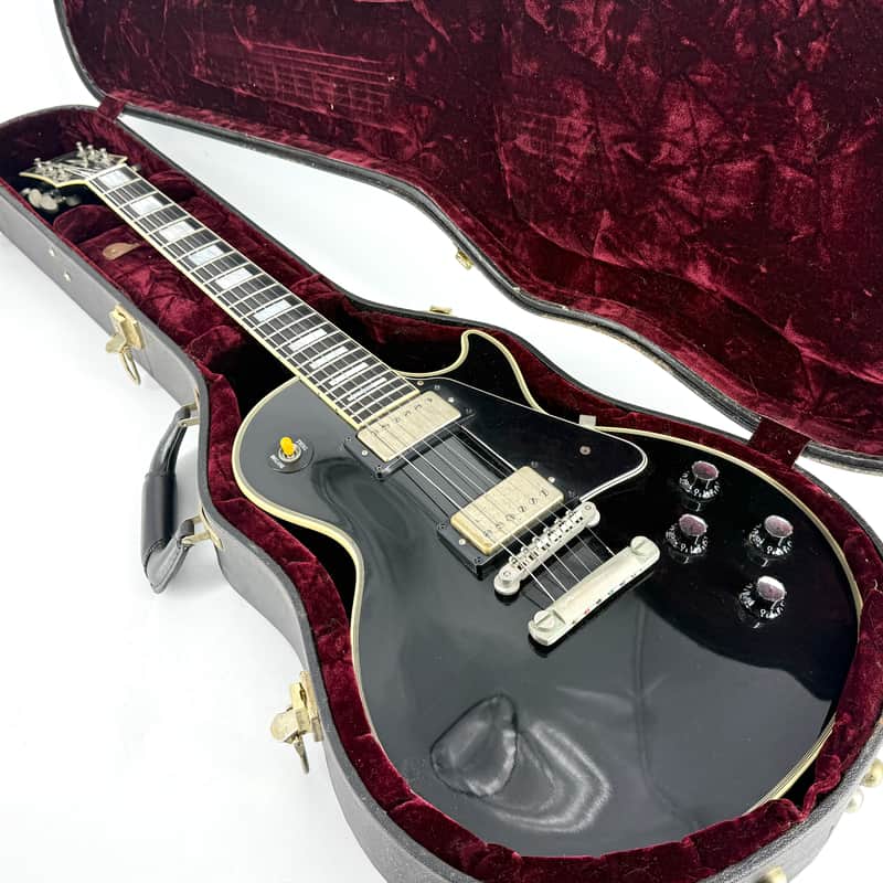 2002 Gibson Les Paul Custom Shop 1968 Reissue Les Paul Custom Authentic - Ebony image 1