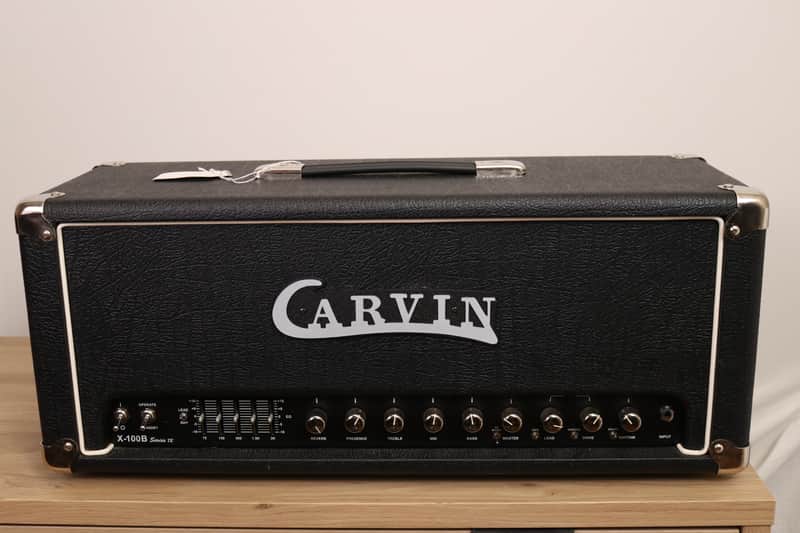 Carvin X-100B Series IV 100-Watt Guitar Amplifier Head - Black image 1