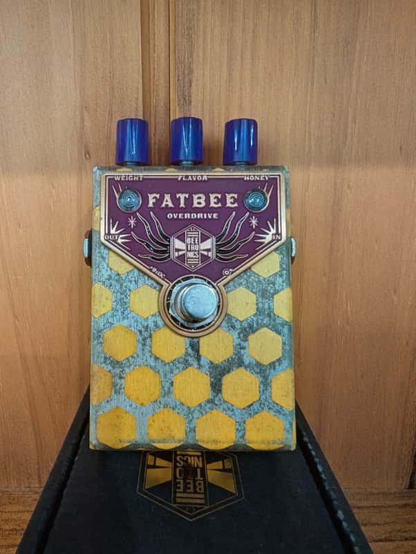Beetronics Fatbee “Hives” Limited Edition #3 of 7. Analog JFET overdrive pedal image 1