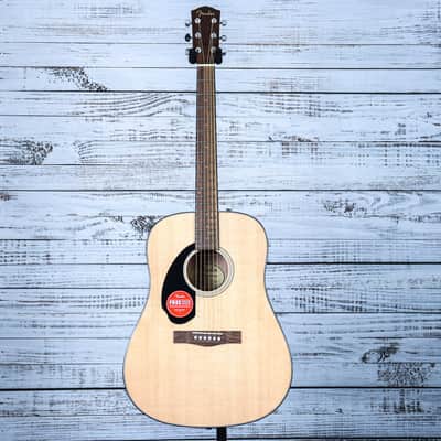 Fender CD-60S Dreadnought Left-Handed Acoustic Guitar | Natural (IN-STOCK) image 3
