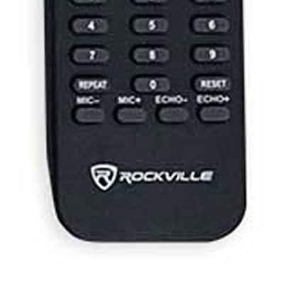 Rockville TM150W White Powered Home Theater Tower Speakers 10" Sub / Blueooth / USB image 8