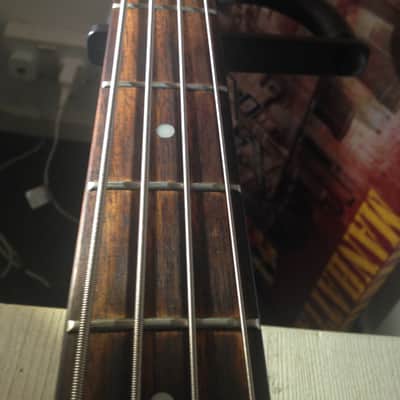 Phantom guitars bass Red 1980's rare image 9