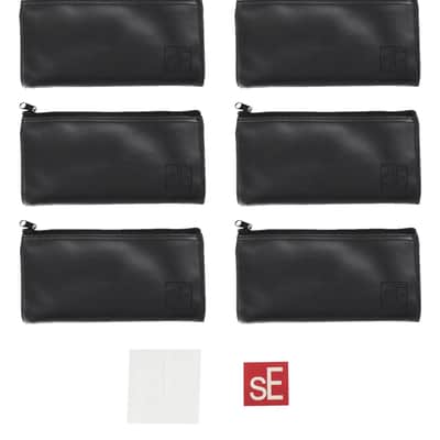 Se Electronics MP02-6P 6-Pack Leatherette Pouches 4 V7/V3/V7X,V KICK,V BEAT Mics image 6