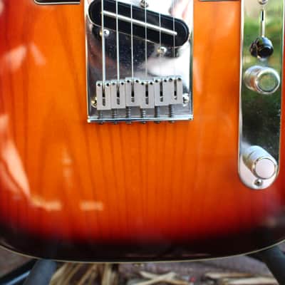 1997 Fender Telecaster Plus V2 USA Deluxe American Tri-Burst w/ Lollar Imperial Pickups & Original Lace Sensor Pickups/Electronics plus TKL Hardshell Case image 19