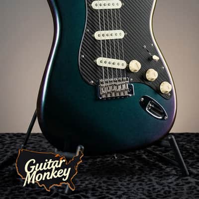 Stunning ColorShift Blue/Teal/Purple Replacement HSH Strat North American Alder image 18