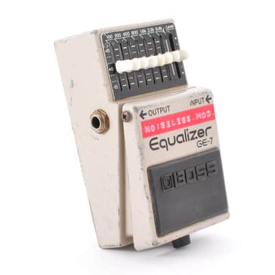 Boss GE-7 Modified Noiseless Equalizer PSA.OK Made In Taiwan 1993