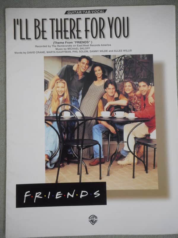 Warner Bros The Rembrandts "I'll Be There for You" Sheet Music 1994 Bild 1