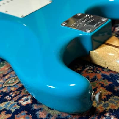 Fender Custom Shop '57 Dave’s Guitar Shop 25th Anniversary Relic Stratocaster 2007 Taos Turquoise image 13