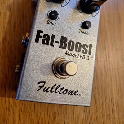 Fulltone Fat Boost FB-3 2010s - Silver image 6