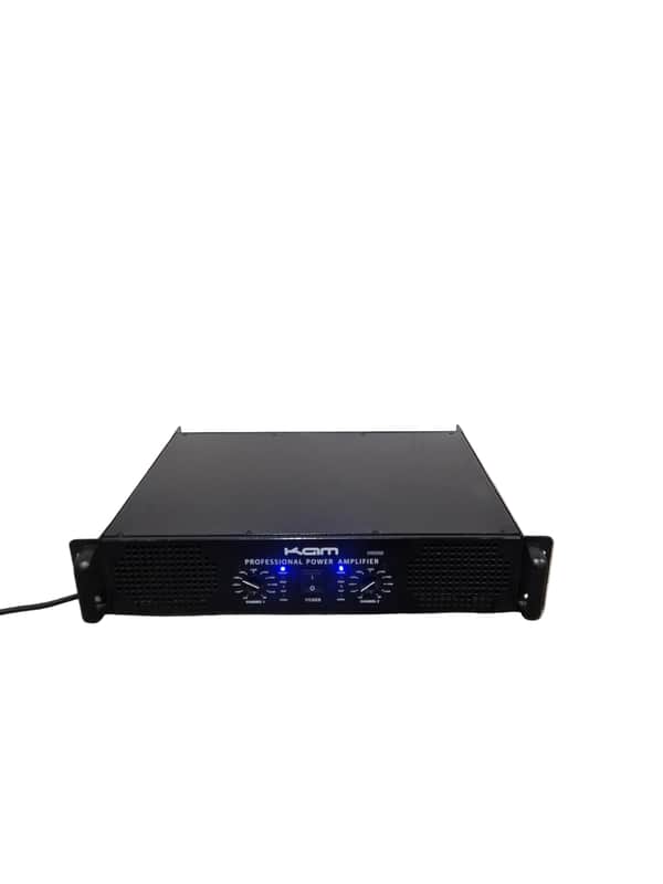 KAM KXR5000 - Power Amplifier - Black - Excellent image 1