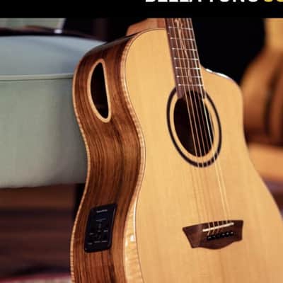 Washburn BTSC40SCE Bella Tono Studio Acoustic Electric Guitar Cutaway image 22