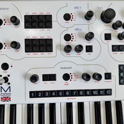 Modulus 002 (Modal Electronics) 12-Voice Poly: RARE with Dig I/O card, boxed, serviced image 7