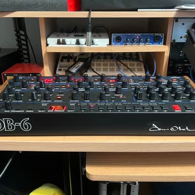 Dave Smith Instruments OB-6 Desktop 6-Voice Polyphonic Synthesizer 2017 - Present - Black image 5