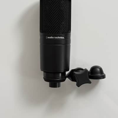 Audio-Technica AT2020 Large Diaphragm Cardioid Condenser Microphone 2010s - Black