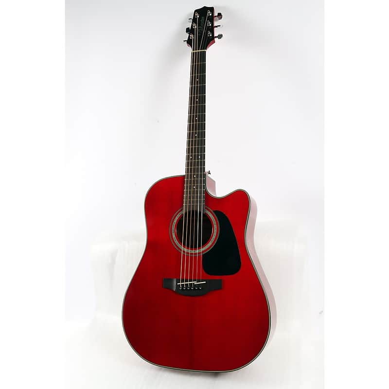 Takamine G Series GD30CE Dreadnought Cutaway Acoustic-Electric Guitar Regular Wine Red image 1