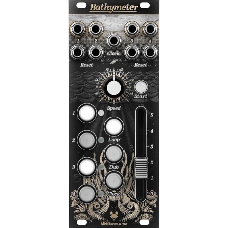 Mega Modular Corp Bathymeter Eurorack CV Recorder Module image 1