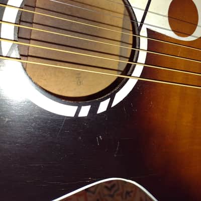 Kay N-5 3/4 Sized Acoustic Guitar Great Slide Tone! image 5