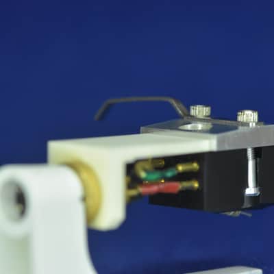 Denon DL-103 MC Cartridge W/SAEC ULS-3X Ceramic Headshell In Excellent Condition image 9