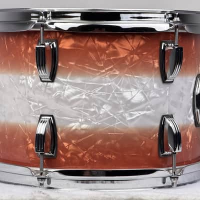 Ludwig 20/12/14/5x14" Classic Maple Downbeat Drum Set w/ Rail - Exclusive Fire Burst Pearl image 18